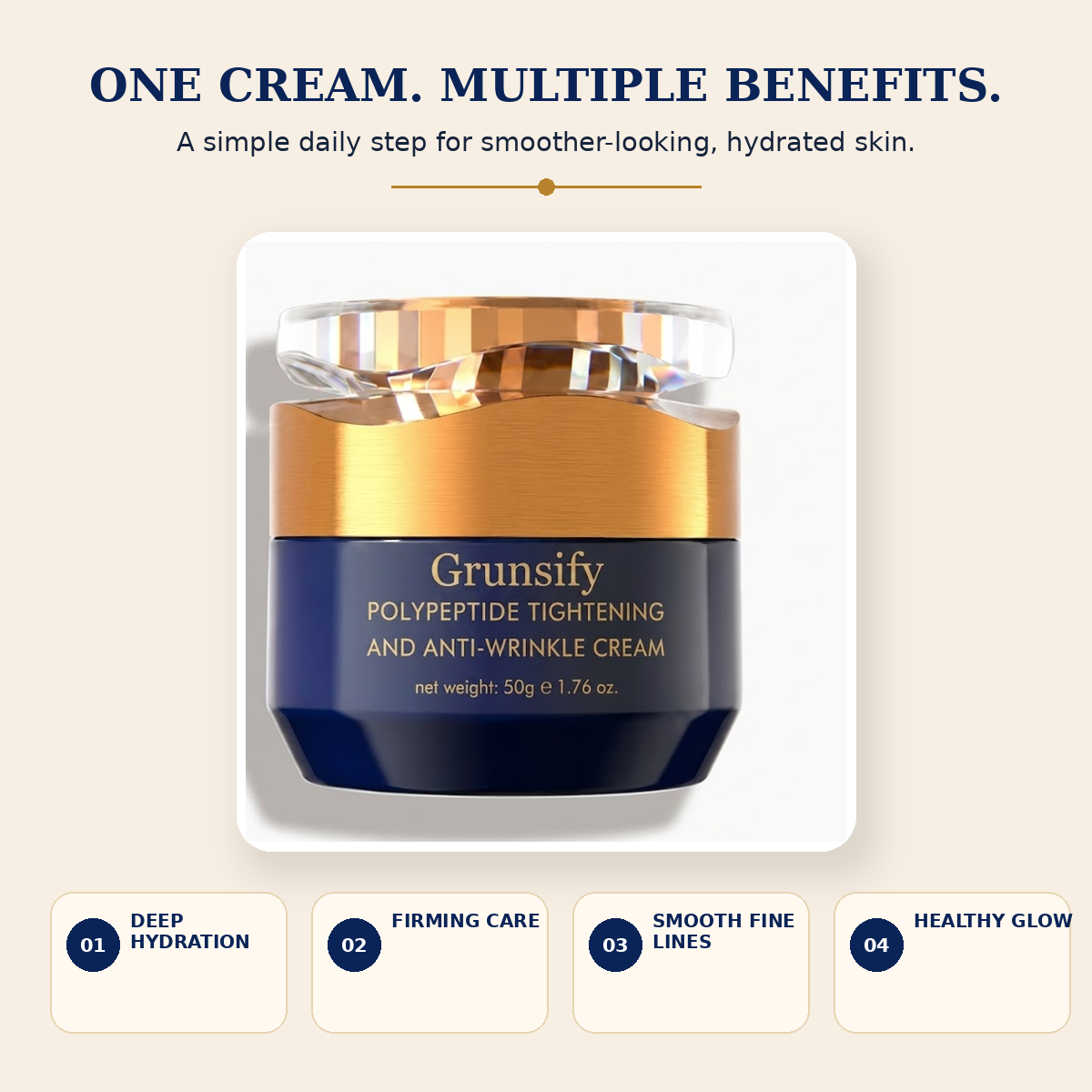 🔥BUY 1 GET 1 FREE!✨ Peptide Firming Face Cream | Deep Hydrating Glow💖