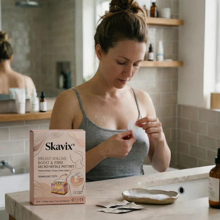 🔥Limited-time d sale-- Skavix Targeted Breast Enhancement Advanced Nano- Microneedle Patches