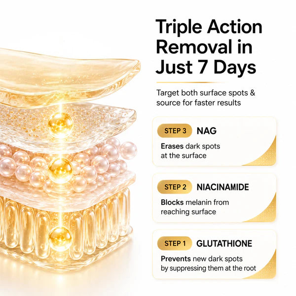 ✨ Glutathione Brightening Hydrogel Spot Patches for Dark Spot & Tone Care
