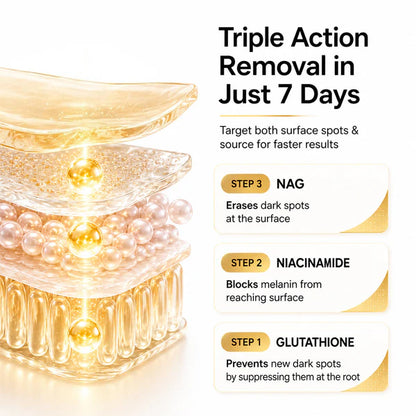 ✨ Glutathione Brightening Hydrogel Spot Patches for Dark Spot & Tone Care