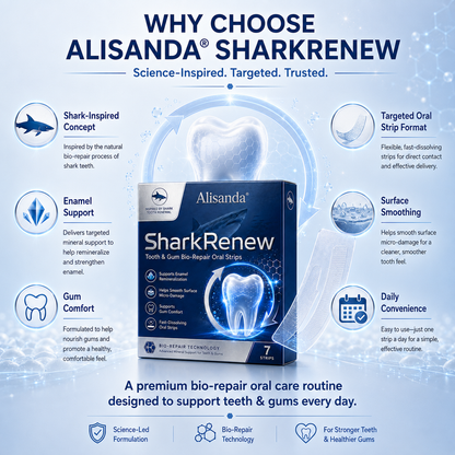 Alisanda® SharkRenew Bio-Mineral Tooth Repair Gel