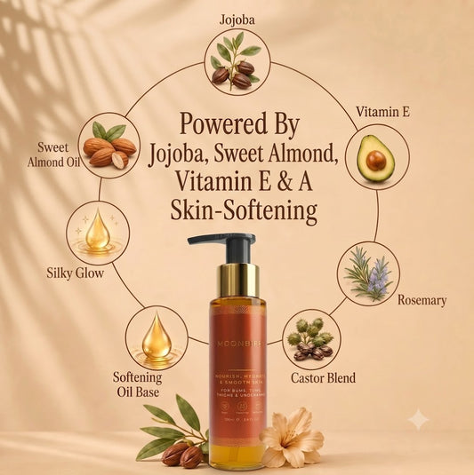💥 BUY 1 GET 1 FREE! MOONBIFFY  Body Oil - Deep Nourishing Skin