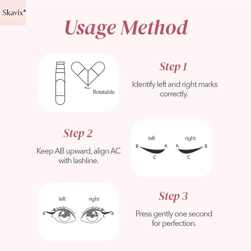 ✨ Perfect Wings Eyeliner Stamp – One-Stamp Flawless Winged Liner
