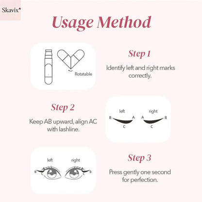 ✨ Perfect Wings Eyeliner Stamp – One-Stamp Flawless Winged Liner
