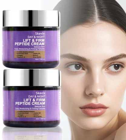 🧬Advanced Multi-Peptide Firming Cream ✦ Lightweight Day & Night Moisturizer