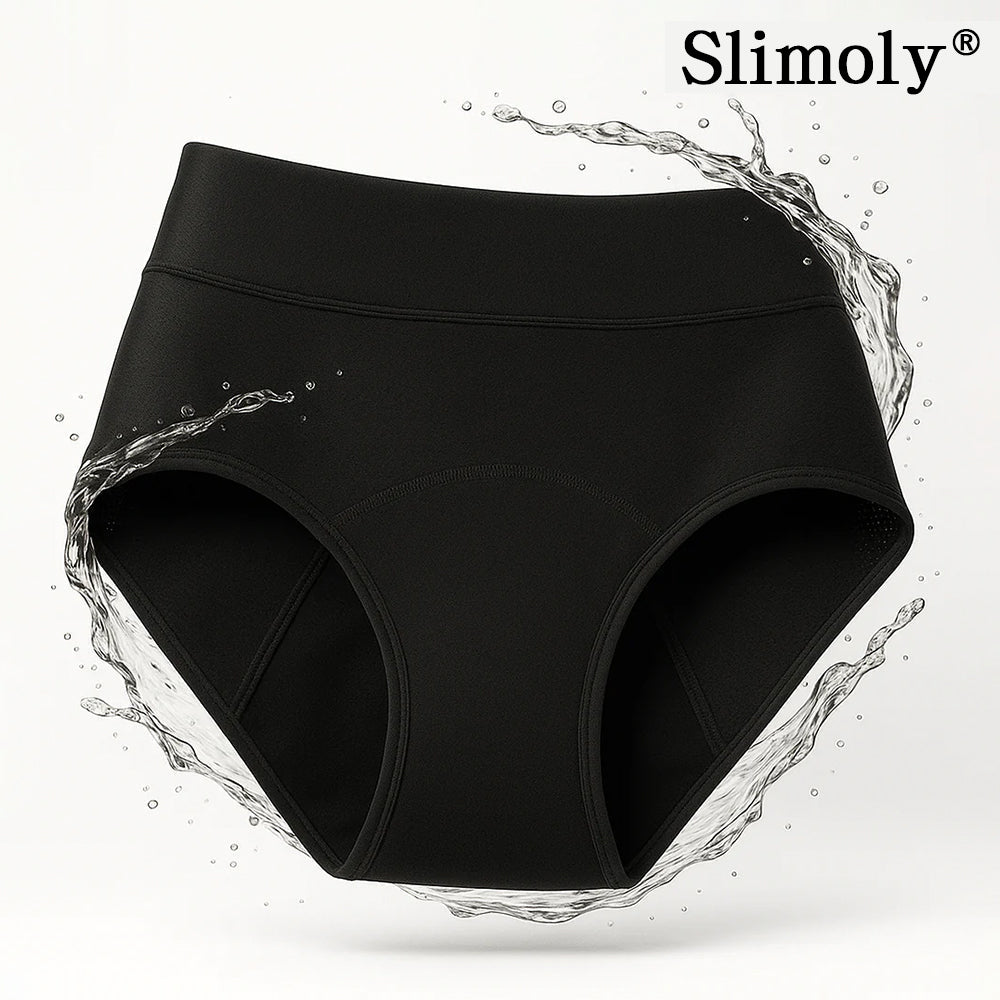 💖Last Day 50% OFF|Slimoly® 100% Leak-Proof Underwear 4-pack🌸