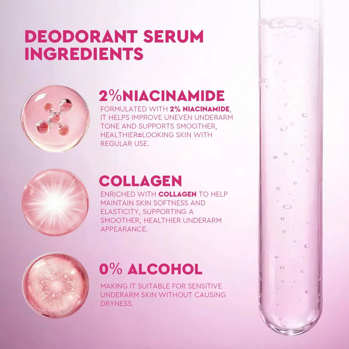 ✨ Silky Shave Serum | 72H Fresh & Smooth 🌸