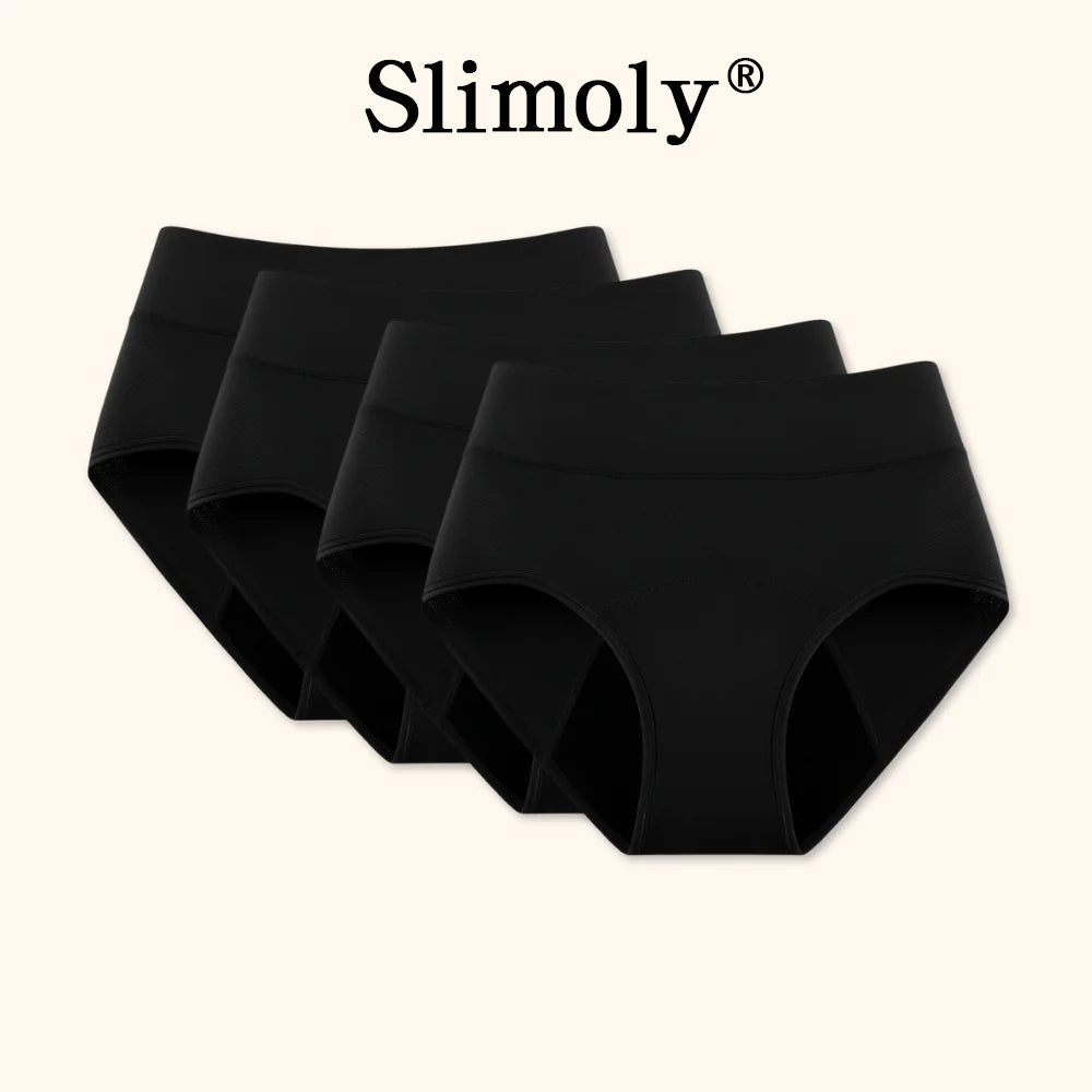 💖Last Day 50% OFF|Slimoly® 100% Leak-Proof Underwear 4-pack🌸