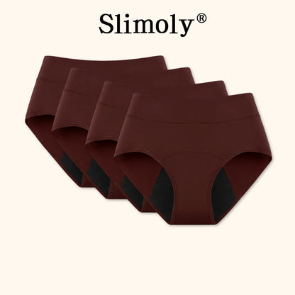 💖Last Day 50% OFF|Slimoly® 100% Leak-Proof Underwear 4-pack🌸