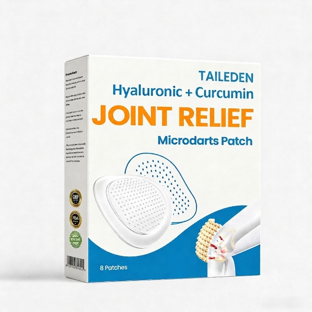 TAILEDEN Hyaluronic + Curcumin Joint Relief Microdarts Patch