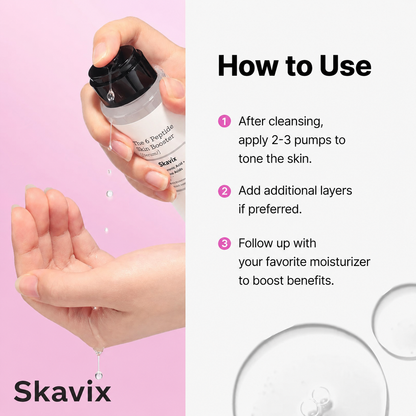 ✨ 6-Peptide Collagen Toner Serum – Hydrating Skin Booster for Dull, Uneven-Looking Skin 💧