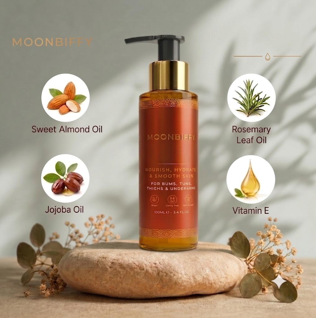 💥 BUY 1 GET 1 FREE! MOONBIFFY  Body Oil - Deep Nourishing Skin