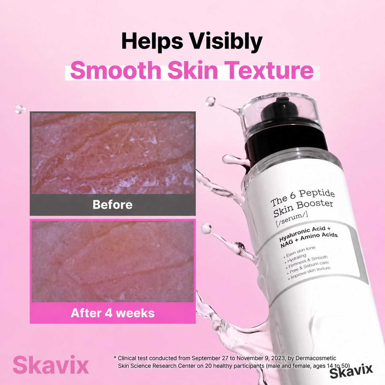 ✨ 6-Peptide Collagen Toner Serum – Hydrating Skin Booster for Dull, Uneven-Looking Skin 💧