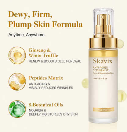 ✨ White Truffle Glow Face Serum Mist | 💧 Vegan Hydrating Spray for Dewy, Radiant & Plump-Looking Skin