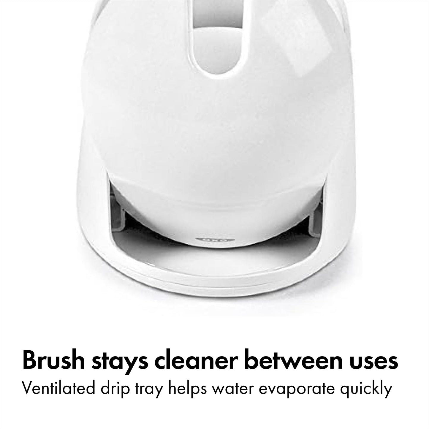 Hideaway Compact Toilet Brush | Firm bristles for effective cleaning, comfortable non-slip handle, compact storage