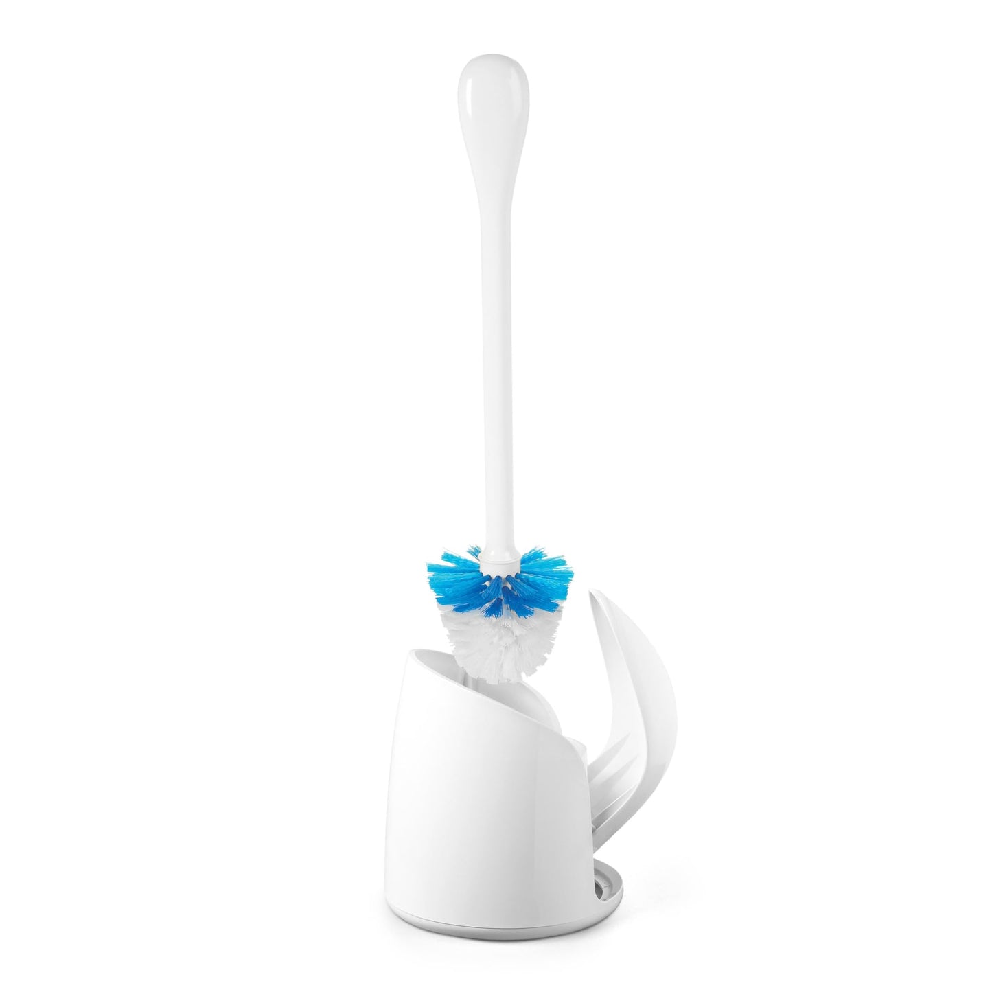 Hideaway Compact Toilet Brush | Firm bristles for effective cleaning, comfortable non-slip handle, compact storage