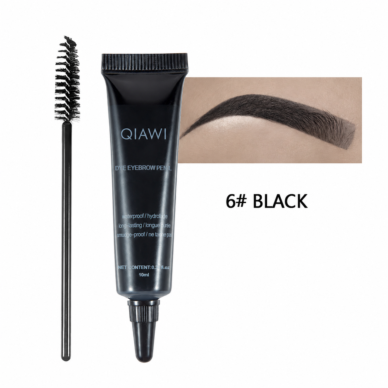 💧 Waterproof Eyebrow Gel Tint – Long-Lasting Smudge-Proof Liquid Brow Color