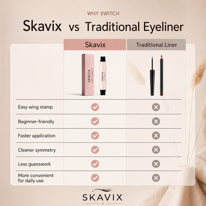 ✨ Perfect Wings Eyeliner Stamp – One-Stamp Flawless Winged Liner