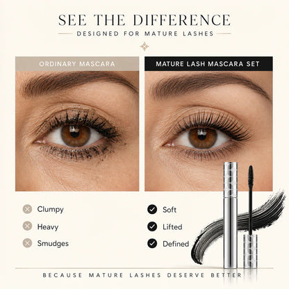 Metal Wand Tubing Mascara – 24H Smudge-Proof Length & Curl ✨👁️🖤