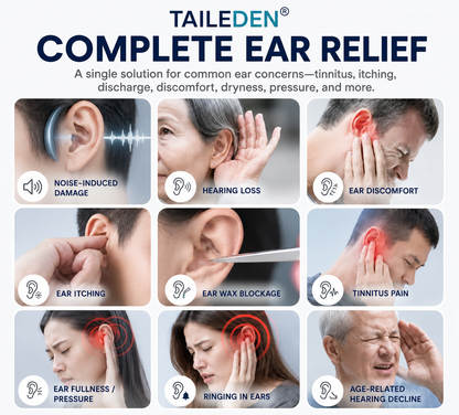 🔥BUY 1 GET 1 FREE! Ear Repair Patch: Tinnitus & Hearing Loss Relief✨