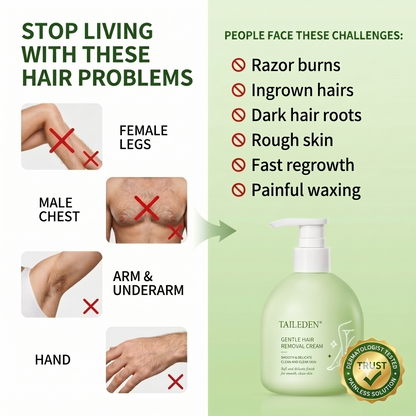 🔥BUY 1 GET 1 FREE🔥 Painless Hair Removal Cream for Smooth, Silky Skin