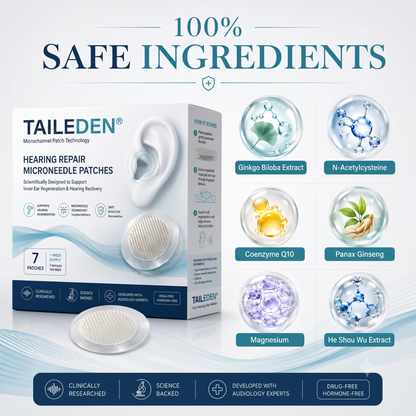 🔥BUY 1 GET 1 FREE! Ear Repair Patch: Tinnitus & Hearing Loss Relief✨