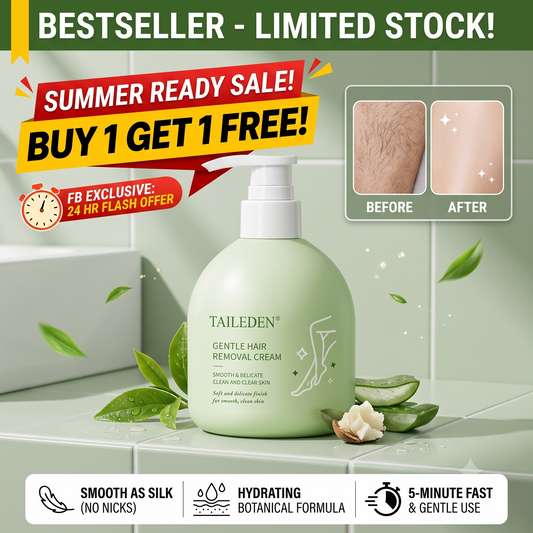 🔥BUY 1 GET 1 FREE🔥 Painless Hair Removal Cream for Smooth, Silky Skin