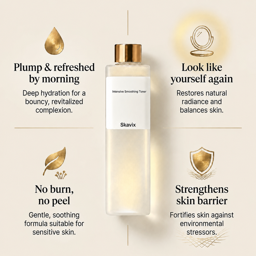 Skavix toner luxury skincare result