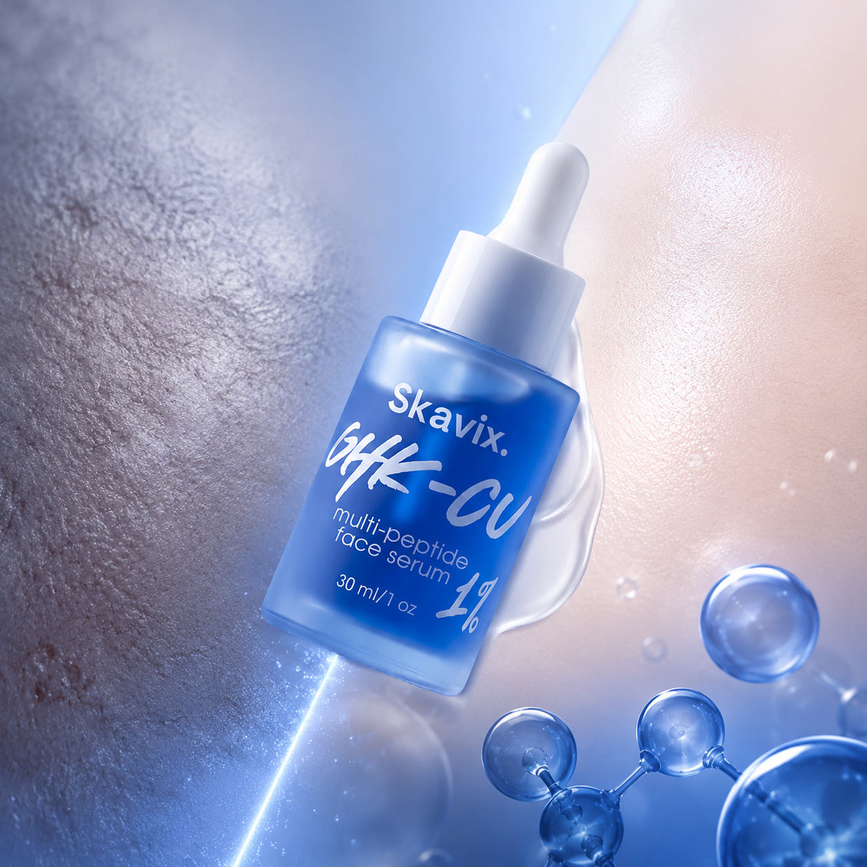 Skavix GHK-Cu 1% Triple-Peptide Regenerative Serum