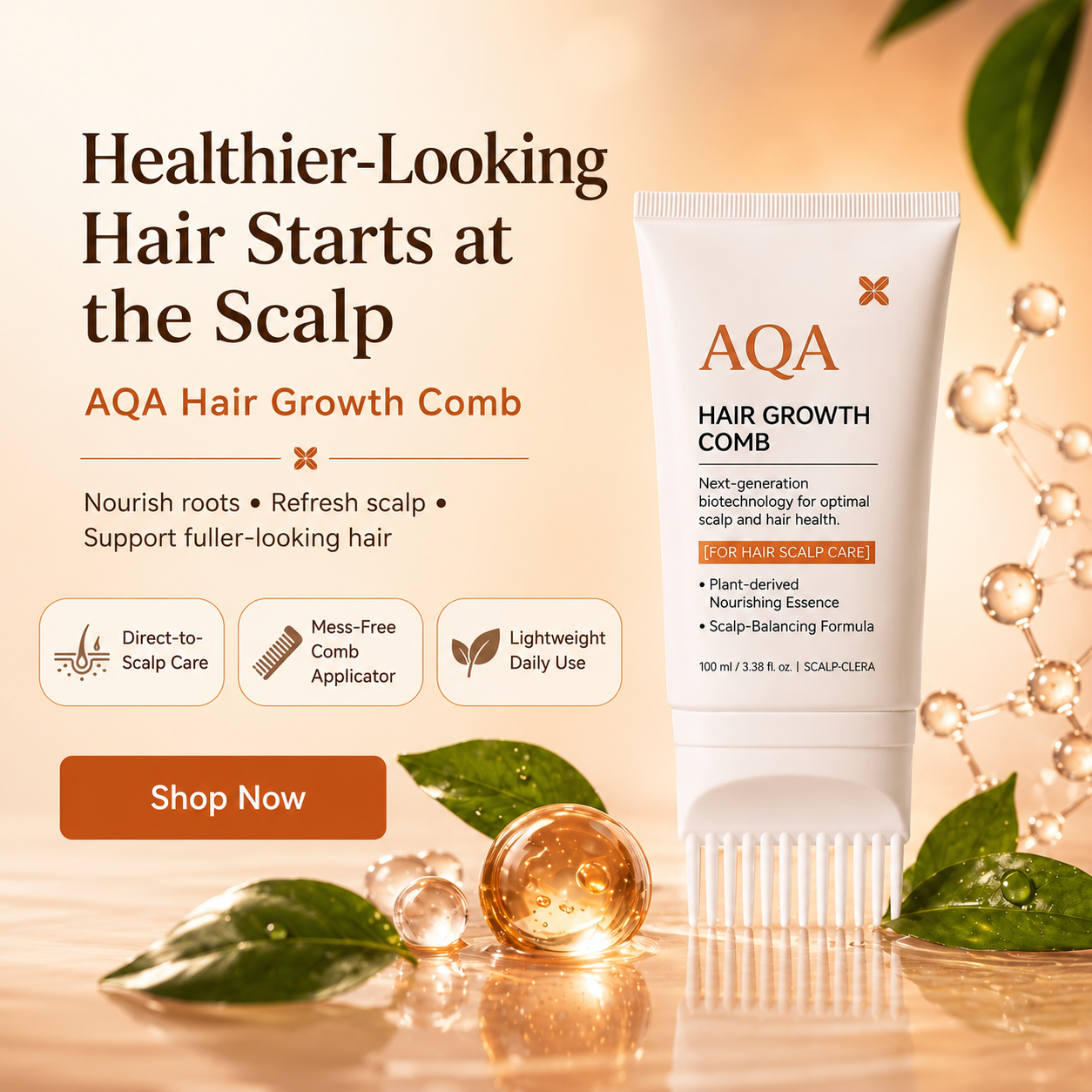AQA Hair Growth Comb scalp care product