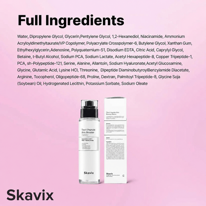 ✨ 6-Peptide Collagen Toner Serum – Hydrating Skin Booster for Dull, Uneven-Looking Skin 💧