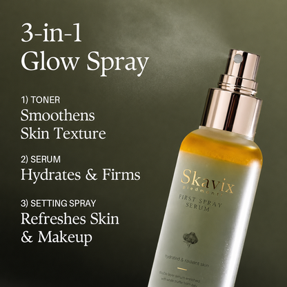 ✨ White Truffle Glow Face Serum Mist | 💧 Vegan Hydrating Spray for Dewy, Radiant & Plump-Looking Skin