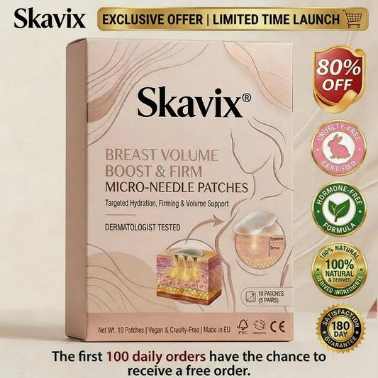 🔥Limited-time d sale-- Skavix Targeted Breast Enhancement Advanced Nano- Microneedle Patches